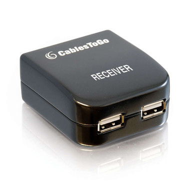 2-Port USB 1.1 Over Cat5 Superbooster Extender Dongle Receiver