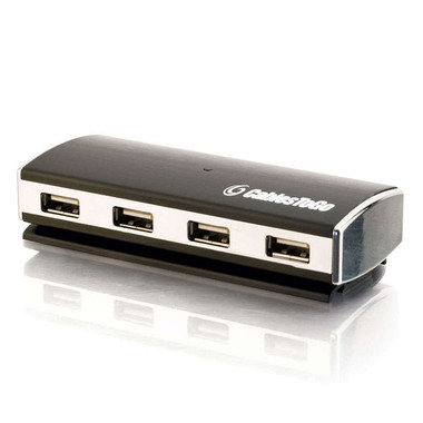 4-Port USB 2.0 Aluminum Hub