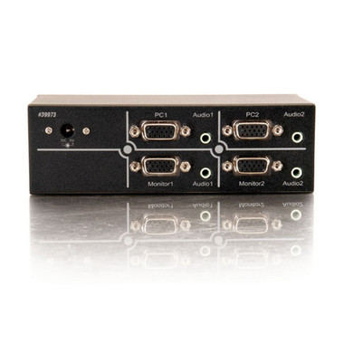 TruLink® 2x2 UXGA Video Matrix Switch with 3.5mm Audio (39973)