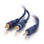 3ft Velocity 3.5mm Stereo to RCA Stereo Audio Y-Cable (40613)