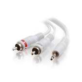 6ft 3.5mm Stereo to RCA Stereo Audio Y-Cable (40370)