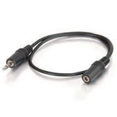 1.5ft 3.5mm Stereo Audio Extension Cable Male to Female (40405)