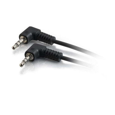 1.5ft 3.5mm Right Angled M/M Stereo Audio Cable (40582)