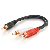 RCA Male to Dual RCA Male Y-Cable (03161)