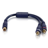 Velocity RCA Female Jack to RCA Male Plug Y-Cable (29122)