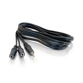 6ft 3.5mm Stereo Male to 3.5mm Stereo Female Y-Cable (40427)