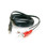 6ft 3.5mm Stereo Male to RCA Male Y-Cable (40423)