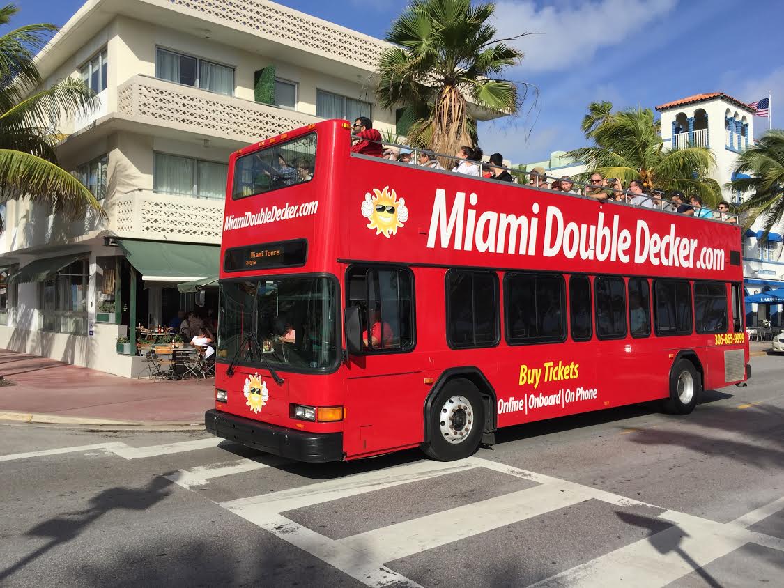 double decker tour bus miami