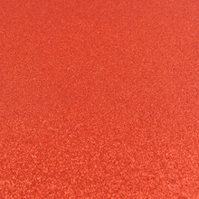 Red Glitter Felt - 23cm x 30cm
