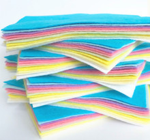 Unicorn Bundle 10 Shades - Wool Blend Felt - 4 sheet sizes