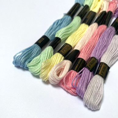 Pastel Embroidery Thread
