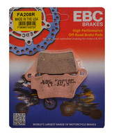 Pastillas de Freno Trasero EBC Brakes Sinterizadas para F800/F700/XT660Z (FA208R)