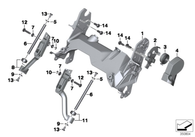 Circlip para Parabrisa R1200 GS LC (07119907198)