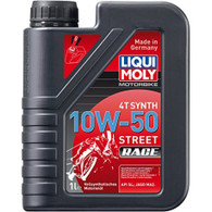 Aceite Liqui Moly 4T SYNTH 10W-50 STREET RACE (LIQ10W50)