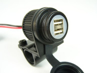Touratech Adaptador 2 USB Con Cableado ( 01-030-0029-0)