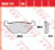 TRW Pastillas de Freno Trasero Yamaha XT1200Z Super Tenere / TDM900 / FJR1300 (MCB731)