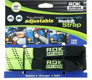 PACK ROK STRAPS VERDE REFLECTANTE 1,50 MTS (020)