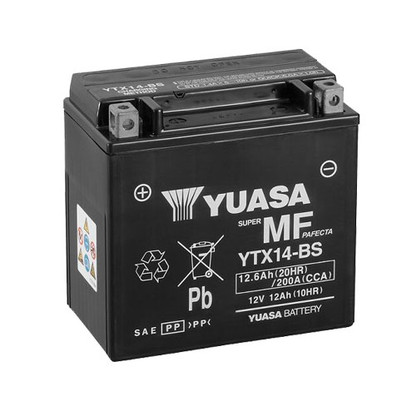 Bateria YUASA YTX14-BS (YTX14-BS)