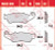 TRW Pastilla de Freno Delantera para Honda CRF 250/XR/300 XR (MCB669SI)