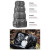 Bolso de Cola Rhinowalk 33-45 Litros (MTR4045)