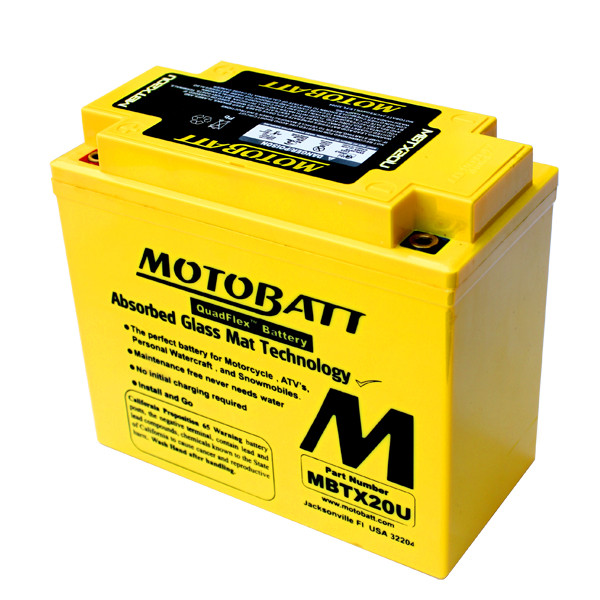 Batería Motobatt MBTX20U - Motoss.cl/Ride-Chile.com