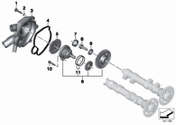 Empaquetadura Bomba Agua F800 GS 08-13 (11517690490)