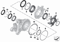 O-ring Diferenciál R1200 GS/GS Adventure (07119907129)