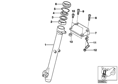 Retén Telescópica BMW F650 / F700 GS (31422312838)