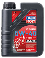 Aceite Liqui-Moly 4T Sintético Street Race 5w-40