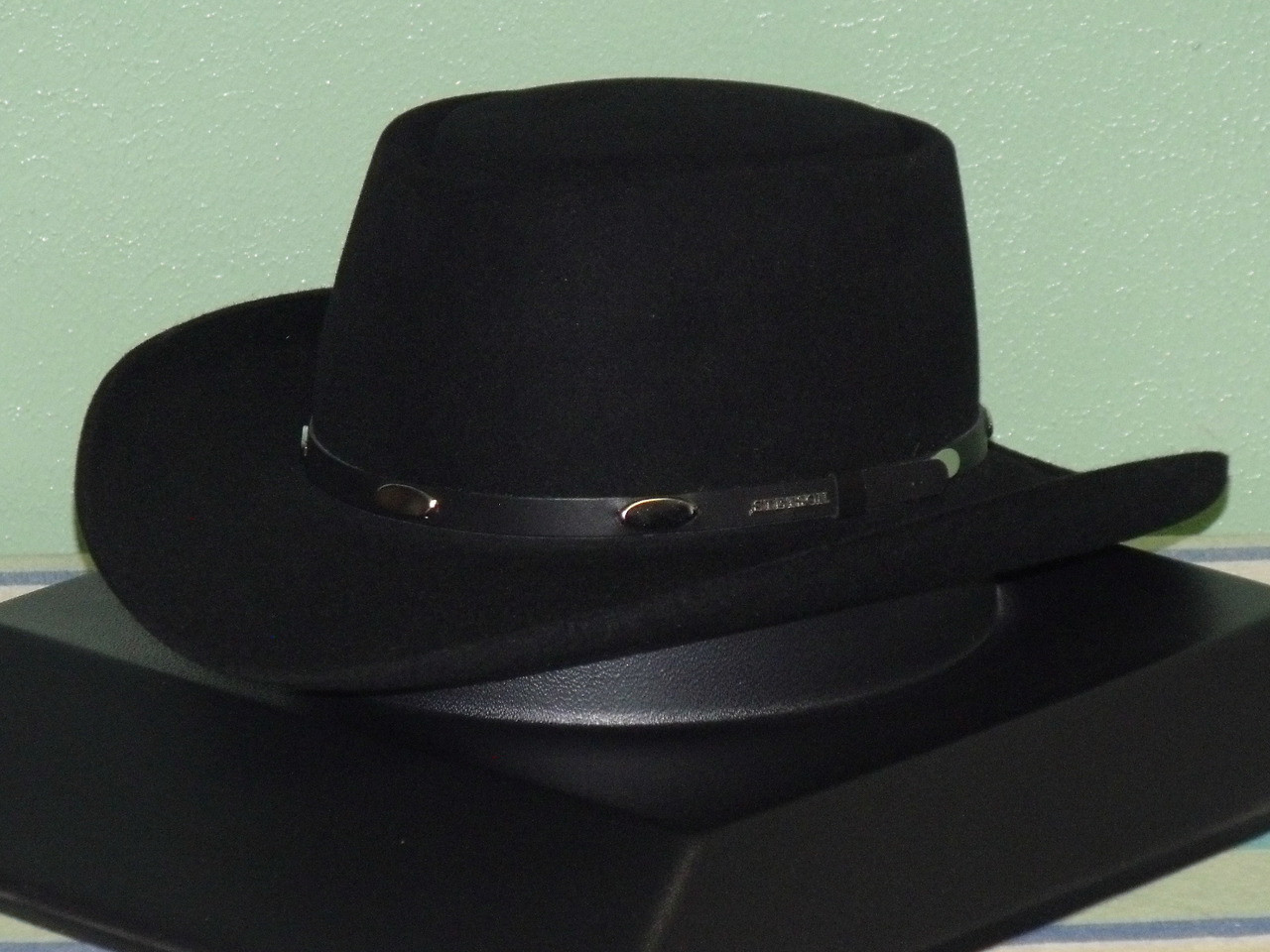 Stetson Royal Flush 5X Fur Gambler Western Hat One 2 mini Ranch