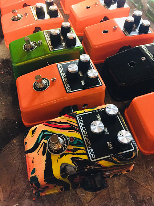 TruFi Colordriver 9V version Fuzz Overdrive Guitar Pedal