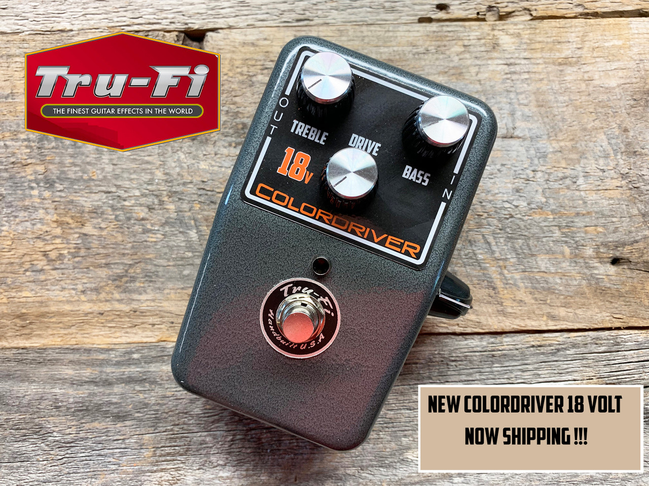 TruFi Colordriver 18 Volt Guitar Pedal like the original Colorsound