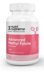 Folate, Advanced Methyl (5-MTHF)- 60 capsules