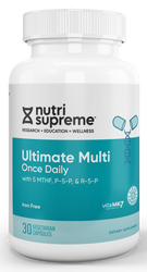 Ultimate Multi Once Daily, (with 5-MTHF and P-5-P) 30 size