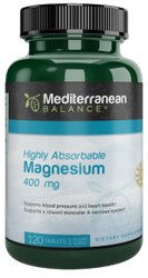 Mediterranean Balance: Absorbable Magnesium 400 mg 120 size