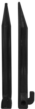 NET PLASTIC PEGS - PACK OF 12 (18.5cm)