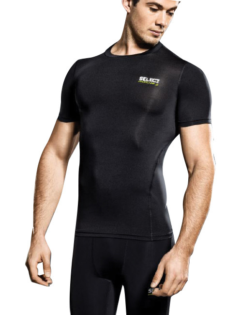 COMPRESSION JERSEY S/S BLACK - Select Football (Evolution Sports ...
