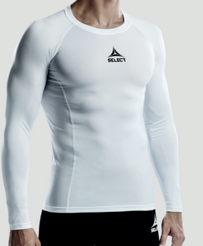 COMPRESSION L/S WHITE 