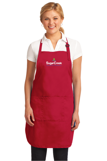 Easy Care Full-Length Apron with Stain Release