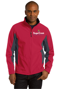 Adult Core Colorblock Soft Shell Jacket
