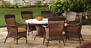 Grand Traverse Outdoor Wicker Furniture Collection
