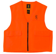 Browning Safety Blaze Overlay Hunting Vest-Blaze Orange-Med (3051000102)