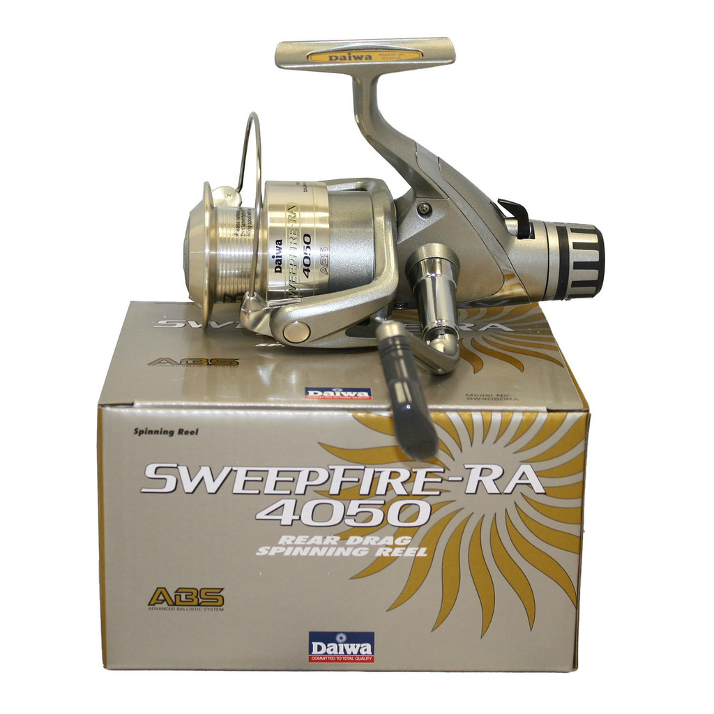 Daiwa SweepFire-RA Spinning Reel Freshwater Heavy/Saltwater Med Heavy  (SW4050RA) - Go Outdoor Gear