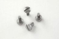 Hogue EXTREME 1911 Grip Screws (Per 4) Slotted-Stainless (45018)