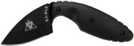 Ka-Bar TDI Law Enforcement Knife-Straight Edge-Sheath Included-Black (2-1480-6)