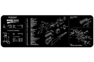 TekMat Ruger 10/22 Cleaning Mat W/Exploded Parts View (361022)