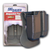 SigTac Double Mag Pouch-Paddle-Sig P220 & 1911 Black (MAGP-DBL-220-BLK)