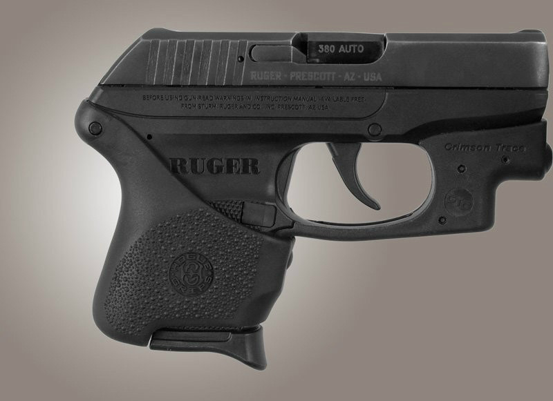 Hogue Handall Grip Sleeve Hybrid Ruger LCP CT Black