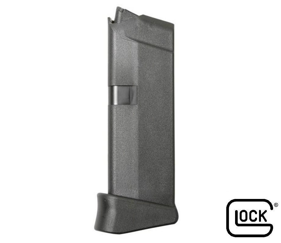 Glock Factory Model 43 Magazine 6 Round 9mm Mag W/Extension (Bulk