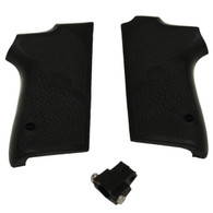 Hogue S&W 3913 Series Rubber Grip Panels-Black (13010)